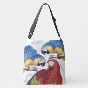 Macaw Parrot Vogels Wilde dieren Canvas tas