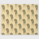 Macaw Parrots Photo Wrapping Paper  Cadeaupapier (Vlak)