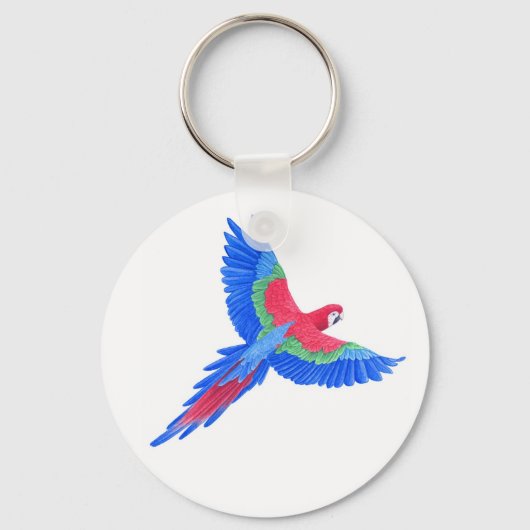 Macaw Sleutelhanger (Voorkant)