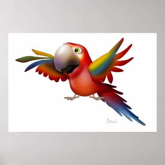 Macaw - SRF Poster (Voorkant)