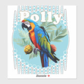 Macaw Sticker (Vel)