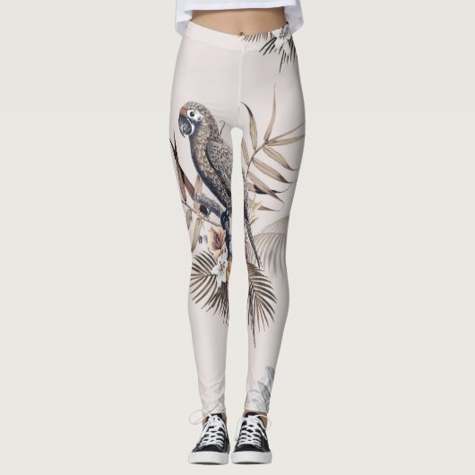 Macaw-Tropical Leggings (Voorkant)