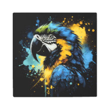 Macaw vibrante : Symphonie colorée de la nature