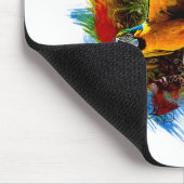 Macaw vogelmousepad muismat (Hoek)