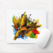 Macaw vogelmousepad muismat (Met muis)