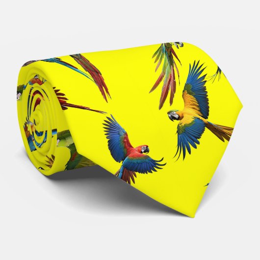 Macaws et plus de macaws cravate (Roulé)