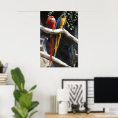 Macaws Poster (Thuiskantoor)