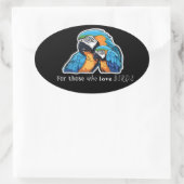 Macaws sticker (arara) (Tas)