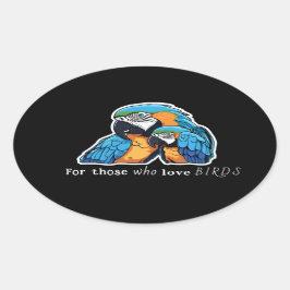Macaws sticker (arara)
