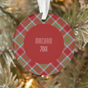 MacBain Clan Tartan Scottish Plaid