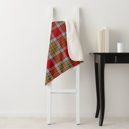 MacBain MacBean Scottish Clan Tartan Plaid (En situation)