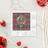 MacBain Tartan & Badge Servet (Insitu)