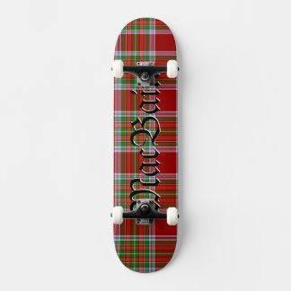 MacBain Tartan Schots geruite patroon Skateboard