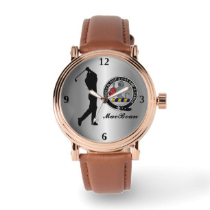 MacBean Clan Badge (zijn) Golf Horloge