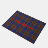 MacBeth Clan Tartan Plaid Deurmat (Schuin)