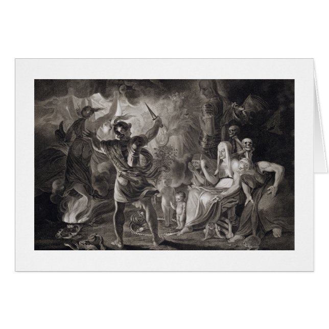 Macbeth, de drie heksen en de Hecate in Wet IV, S (Voorkant Horizontaal)