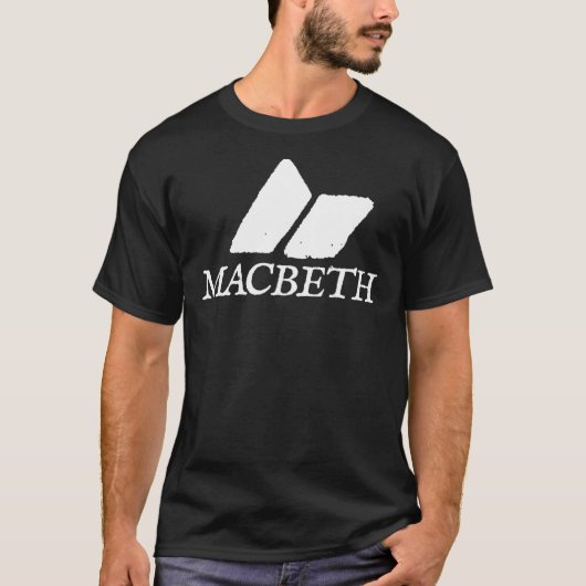 Macbeth - Grunge Logo Essential T-Shirt (Voorkant)