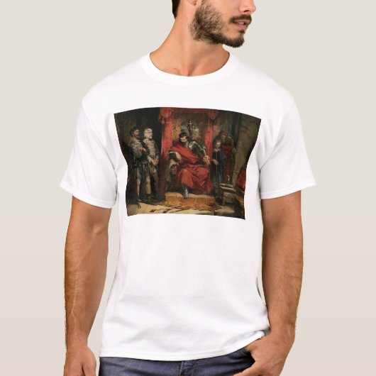 Macbeth instrueert de moordenaars t-shirt (Voorkant)