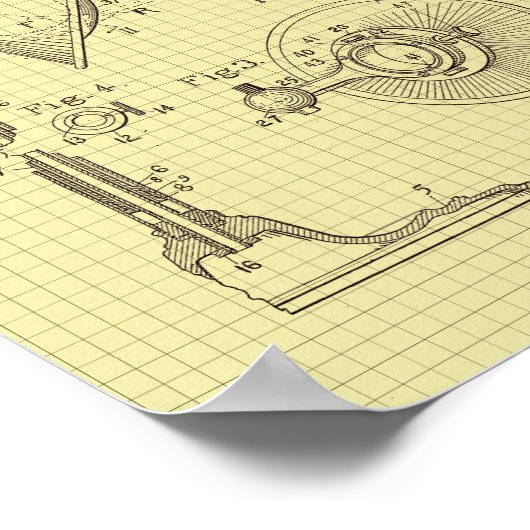  MacBeth-leeslampoctrooi Poster (Hoek)