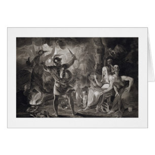 Macbeth, les trois sorcières et Hecate dans l'act
