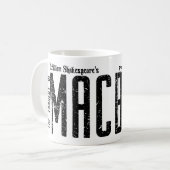 Macbeth - Papier theater - Koffiebeker Koffiemok (Voorkant links)