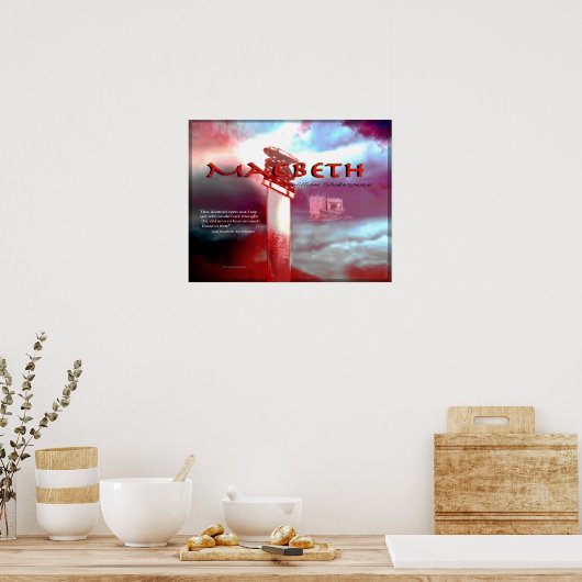 MacBeth Poster (Keuken)