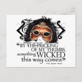 Macbeth Quote Briefkaart