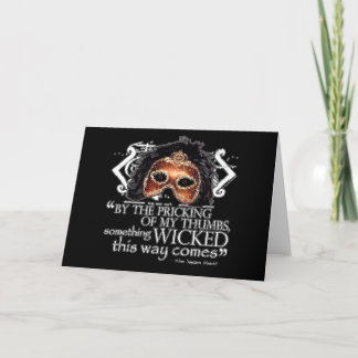 Macbeth Quote Kaart