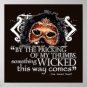 Macbeth Quote Poster (Voorkant)