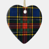 Macbeth Tartan - Monogram Keramisch Ornament (Rechts)