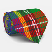 MacBeth Tartan Plaid Scottish Motif Cravate (Roulé)