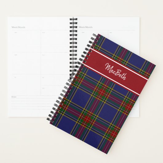MacBeth Tartan Pset Planner (Display)