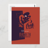 MacBeth William Shakespeare Briefkaart (Voorkant / Achterkant)