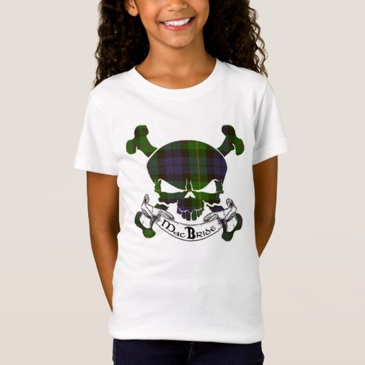 MacBride Tartan Skull T-shirt (Voorkant)