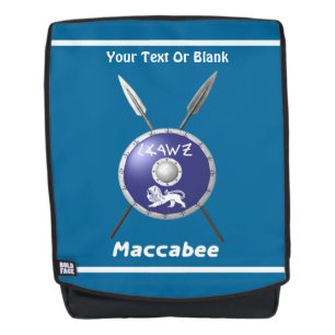 Maccabee Schild En Speren Rugtassen
