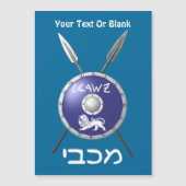 Maccabee Shield and Spears (Voorkant)
