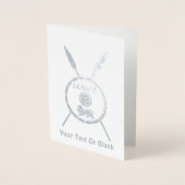 Maccabee Shield and Spears Folie Kaarten (Voorkant)