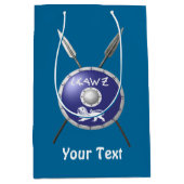 Maccabee Shield and Spears Medium Cadeauzakje (Voorkant)