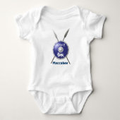 Maccabee Shield and Spears Romper (Voorkant)