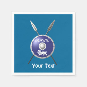 Maccabee Shield and Spears Servet