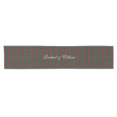MacClain Clan Tartan Plaid Table Runner Korte Tafelloper (Horizontaal)