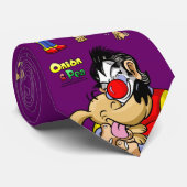 MacClaus and his doggy Tie. Stropdas (Opgerold)