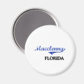 Macclenny Florida City Classic Magneet (Voorkant / Achterkant)