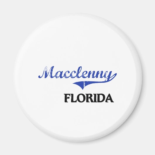 Macclenny Florida City Classic Magneet (Voorkant)