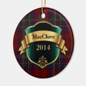 MacClure Tartan Aangepast ornament (Links)