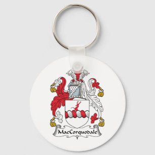 MacCorquodale Family Crest Sleutelhanger