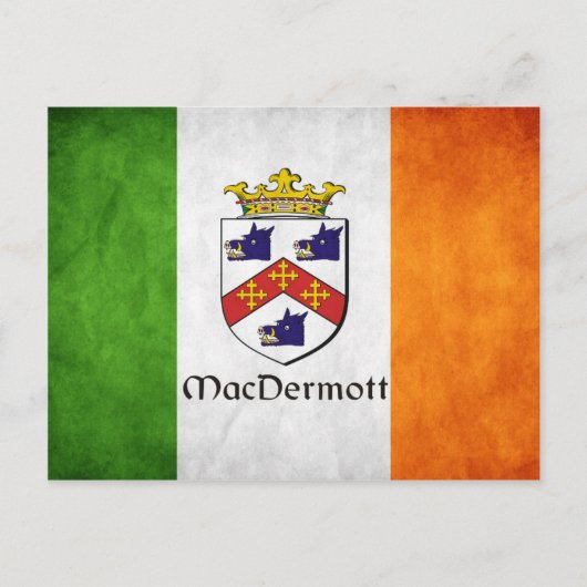 MacDermott Irish Briefkaart (Voorkant)