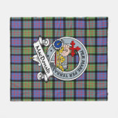 MacDonald Ancient Macdonalds of Donald Clan Badge Fleece Deken (Voorkant (Horizontaal))