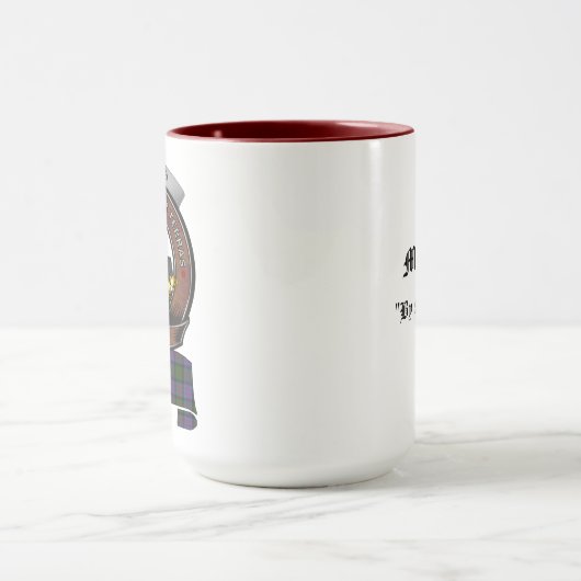 MacDonald Clan Badge Combo 15o Mug (Centre)
