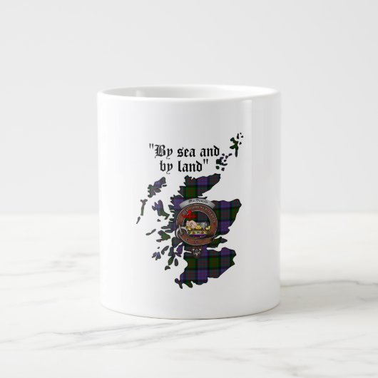 MacDonald Clan Badge Jumbo Mug (Devant)
